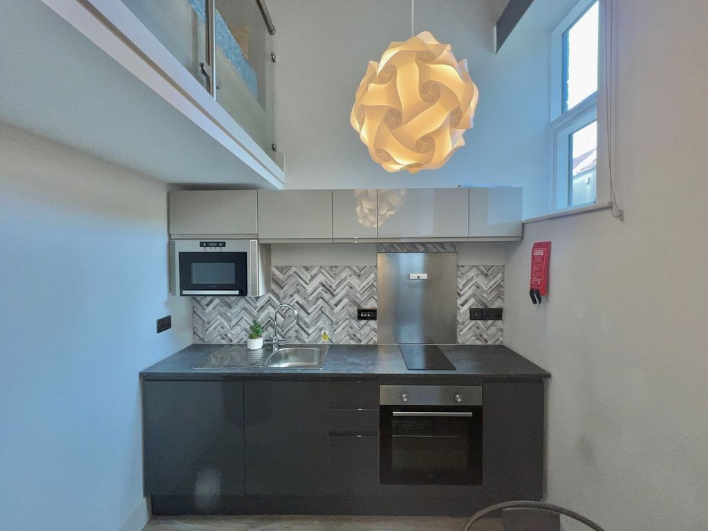 Property photo 2 of 3 Modern Kitchenette Featuring Sleek Cabinetry And S...