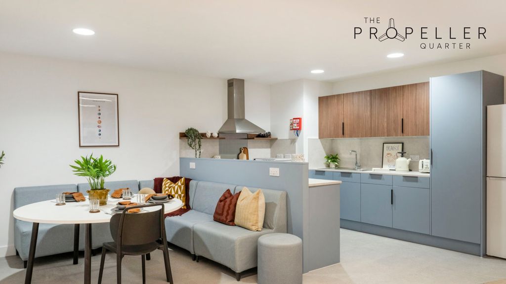 Property photo 3 of 8 Bright, Modern Open-Plan Kitchen And Dining Area W...