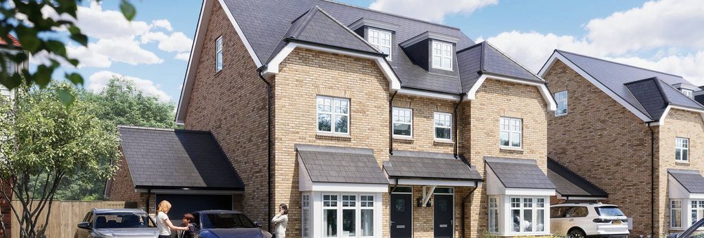 Property photo 1 of 5 External Front Of New Build House, Newly Paved Drive And Private Road.