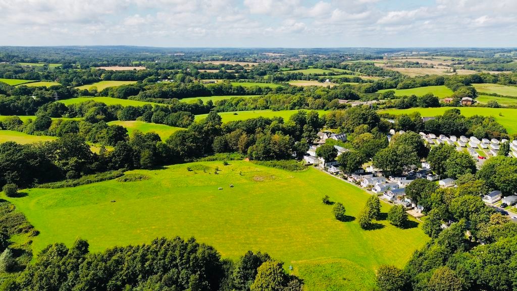 Property photo 2 of 22 Aerial View Of Coghurst Hall Holiday Park Surrounded By Green Sussex Countryside