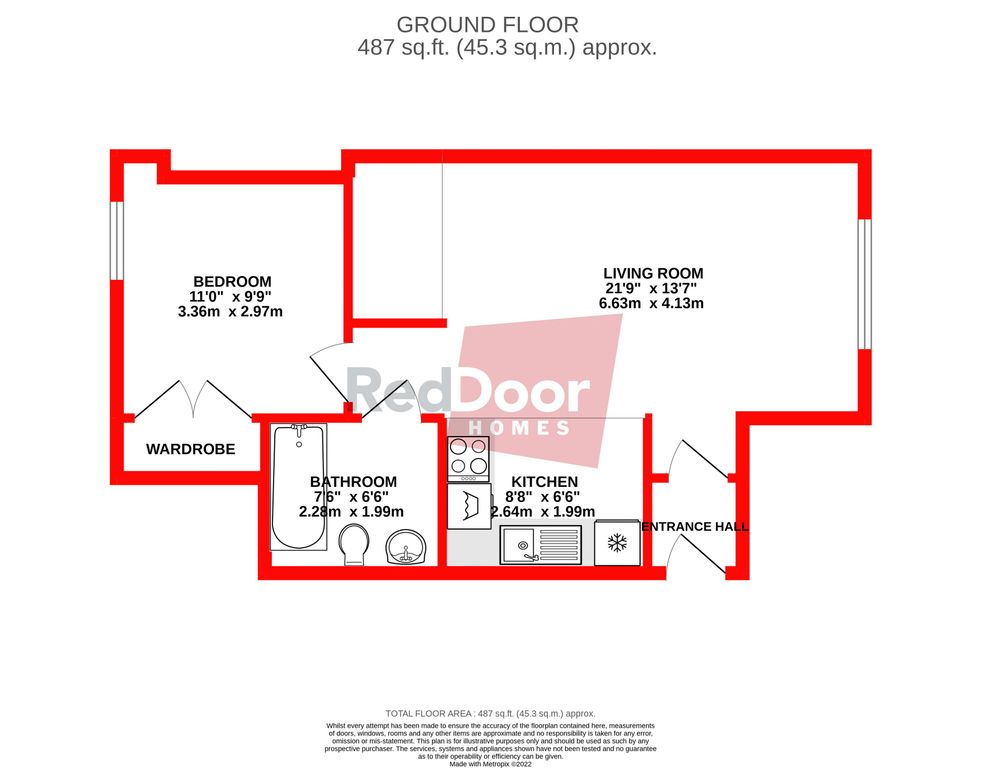 Property photo 1 of 8 1 Bedroom Apartment For Rent