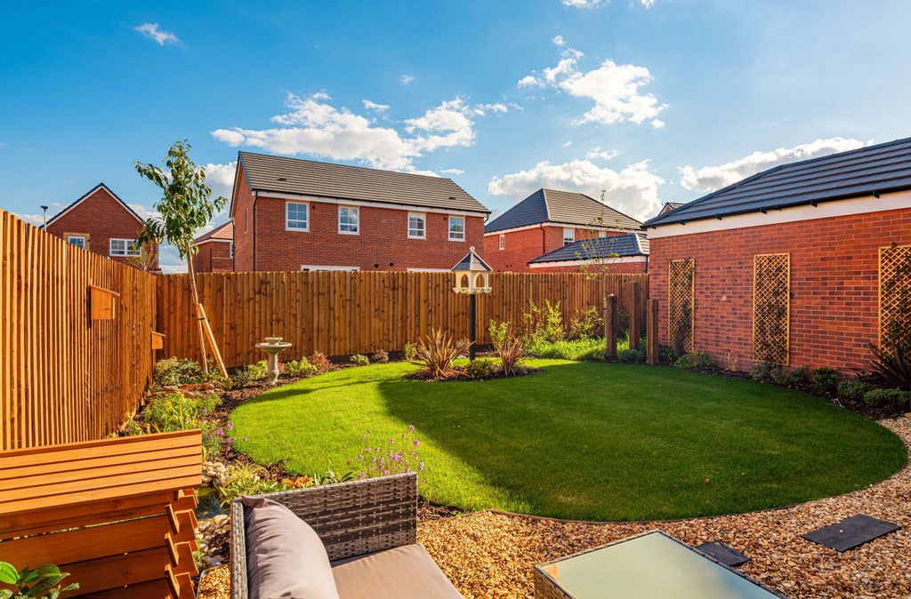 Property photo 3 of 8 Exterior View Of Our 4 Bed Radleigh Show Home Garden