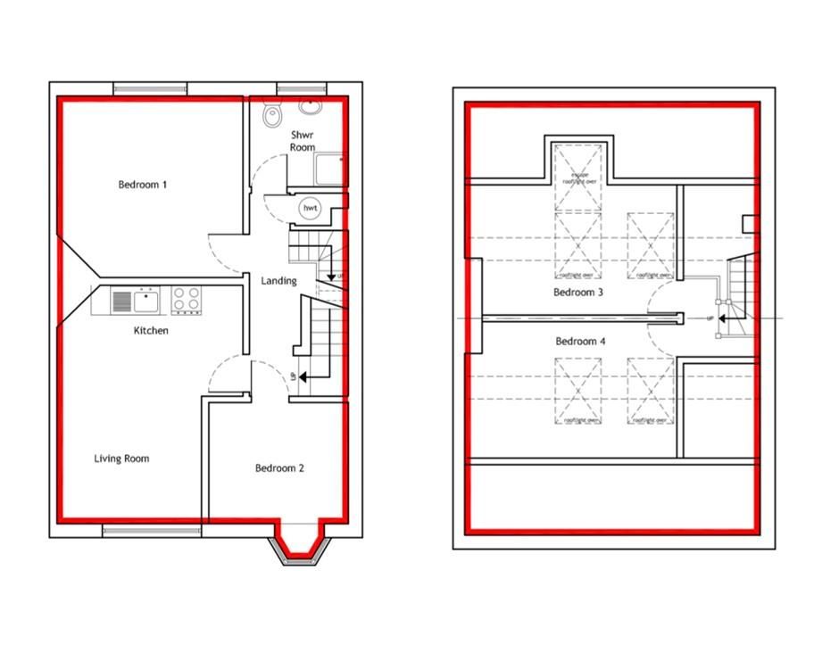 Property photo 1 of 8 Floorplan - Crabtree Lane Maisonette.Jpg