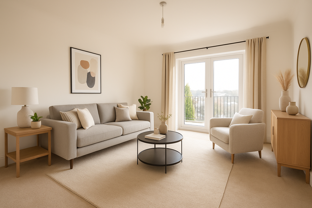 Property photo 2 of 29 Virtual Staged Living Room