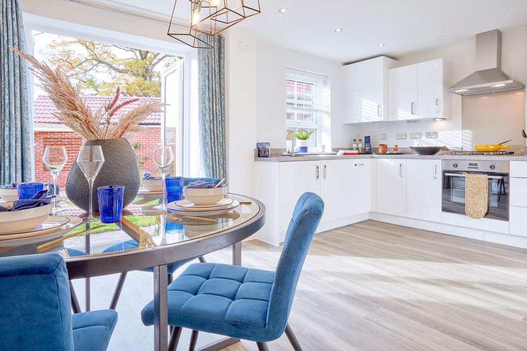 Property photo 1 of 7 Open Plan Kitchen In The Maidstone 3 Bedroom Home