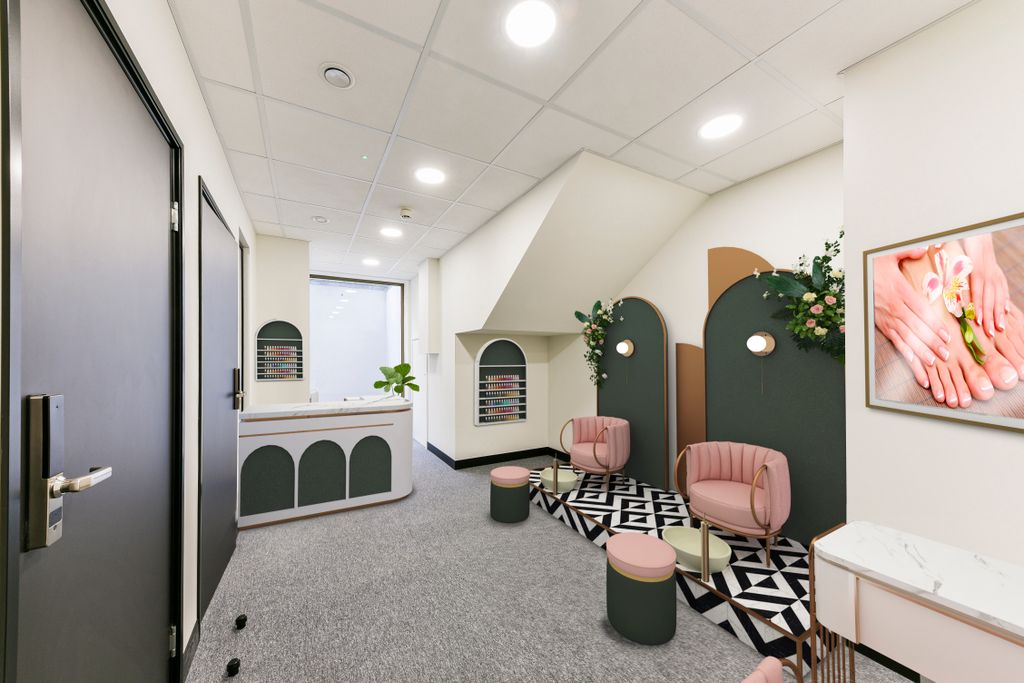 Property photo 3 of 45 CGI Mock-Up Nail Salon