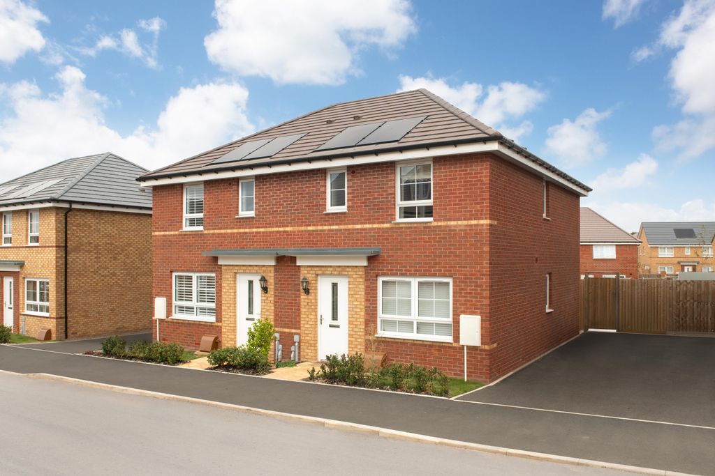 Property photo 1 of 7 Exterior View Of Our 3 Bed Ellerton Home