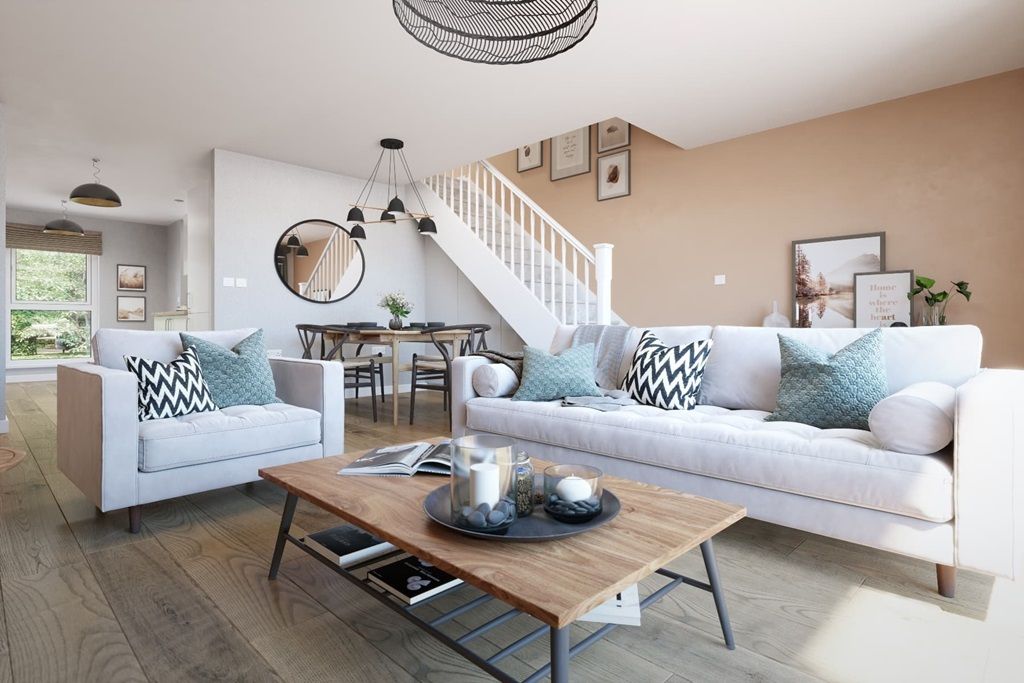 Property photo 1 of 13 A Bright Open Plan Lounge And Dining Area