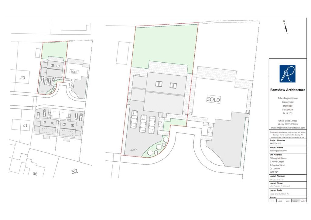 Property photo 2 of 12 Plot 1 Longdale Grove I St Johns Chapel.Jpg