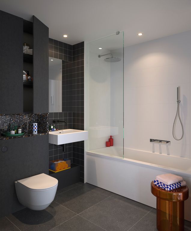 Property photo 2 of 9 CGI Harbour Walk Le Bathroom.Jpg