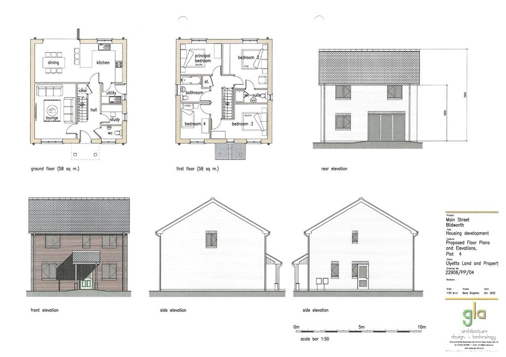 Property photo 3 of 14 Floor Plans And Elevations Plot 4.Jpg