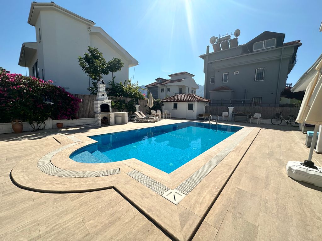 Property photo 3 of 21 A Lovely Semi-Detached Duplex Villa For Sale In Dalyan With A Shared Pool - A Large Pool And Sun Terraces