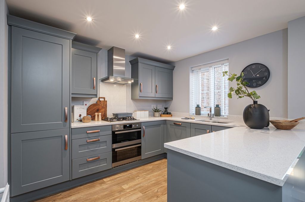 Property photo 2 of 10 Interior View Of The Kitchen In Our 4 Bed Radleigh Home