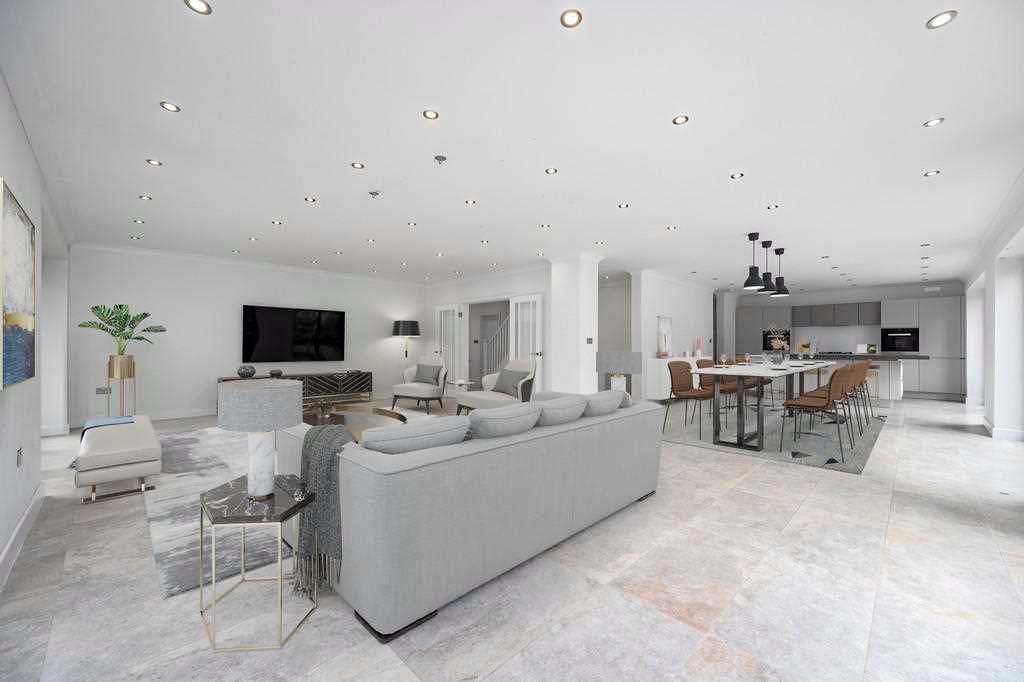 Property photo 2 of 15 Breakfast Kitchen/Dining &amp; Living Room