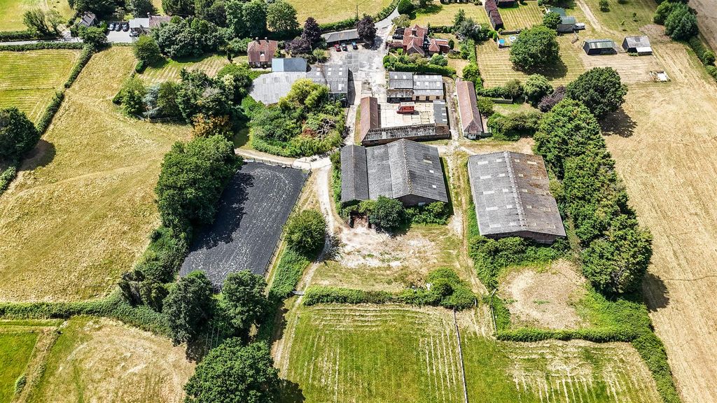 Property photo 2 of 44 Bungalow &amp; Stable Church Farm Drone -8.Jpg