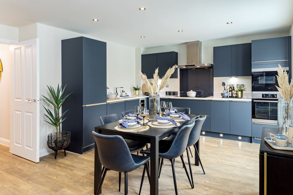 Property photo 2 of 8 Open Plan Kitchen In The Ingleby 4 Bedroom Home