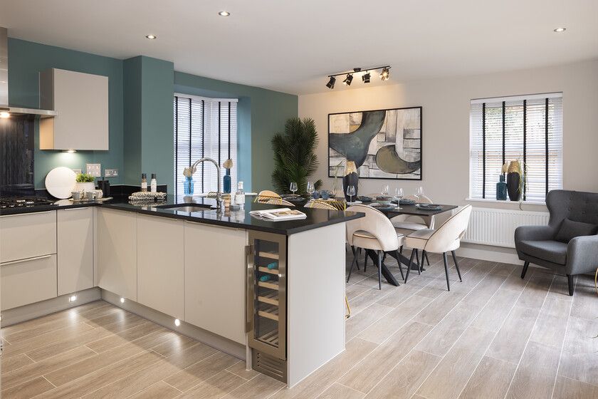 Property photo 2 of 10 Dwh Clipstone Park The Earlswood Show Home Kitchen Diner