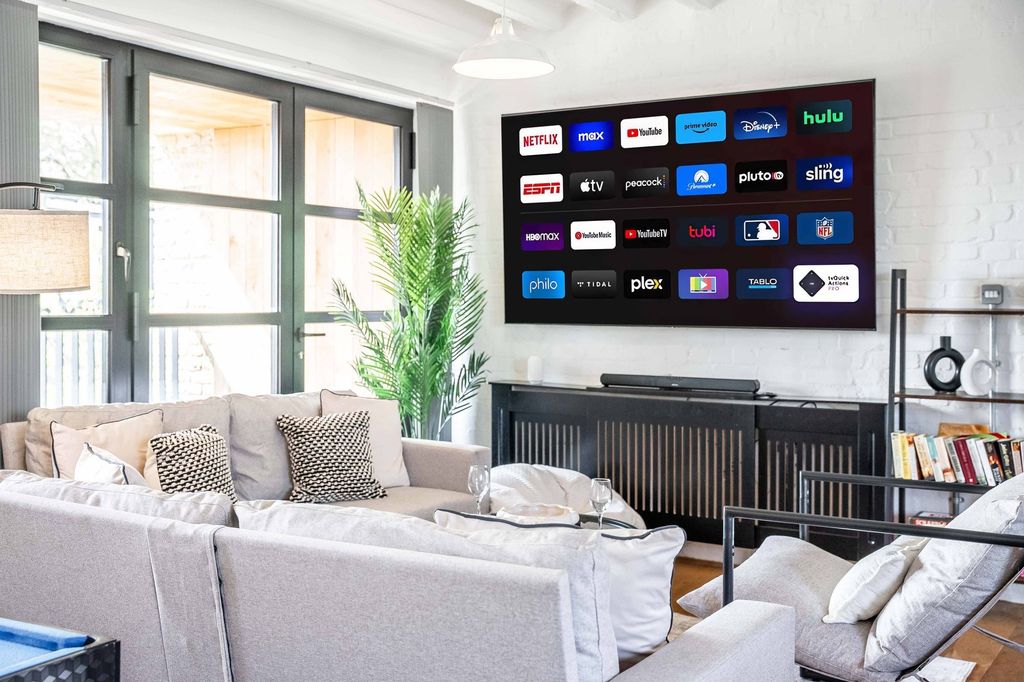 Property photo 3 of 17 A Stylish And Contemporary Living Room Featuring P...