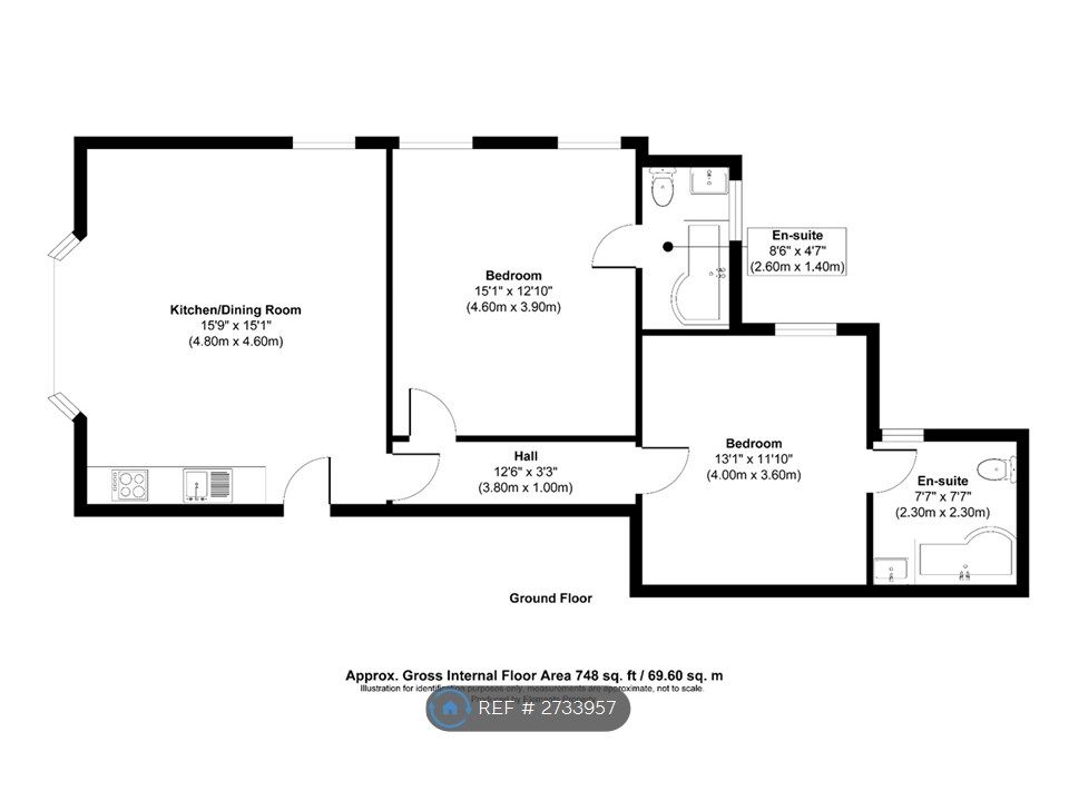 Property photo 3 of 12 Full Ground Floor Flat