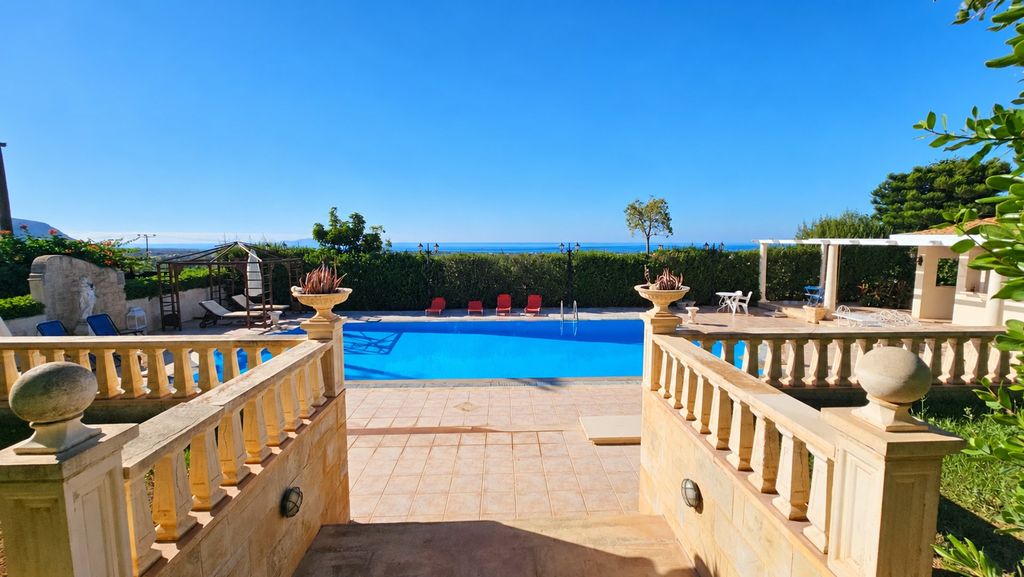 Property photo 1 of 20 Luxury Detached Residence Of 435 Sq.m. With Panoramic Sea Views, Swimming Pool & Independent Guest Accommodation In Agriana Hersonissos, Heraklion, Crete