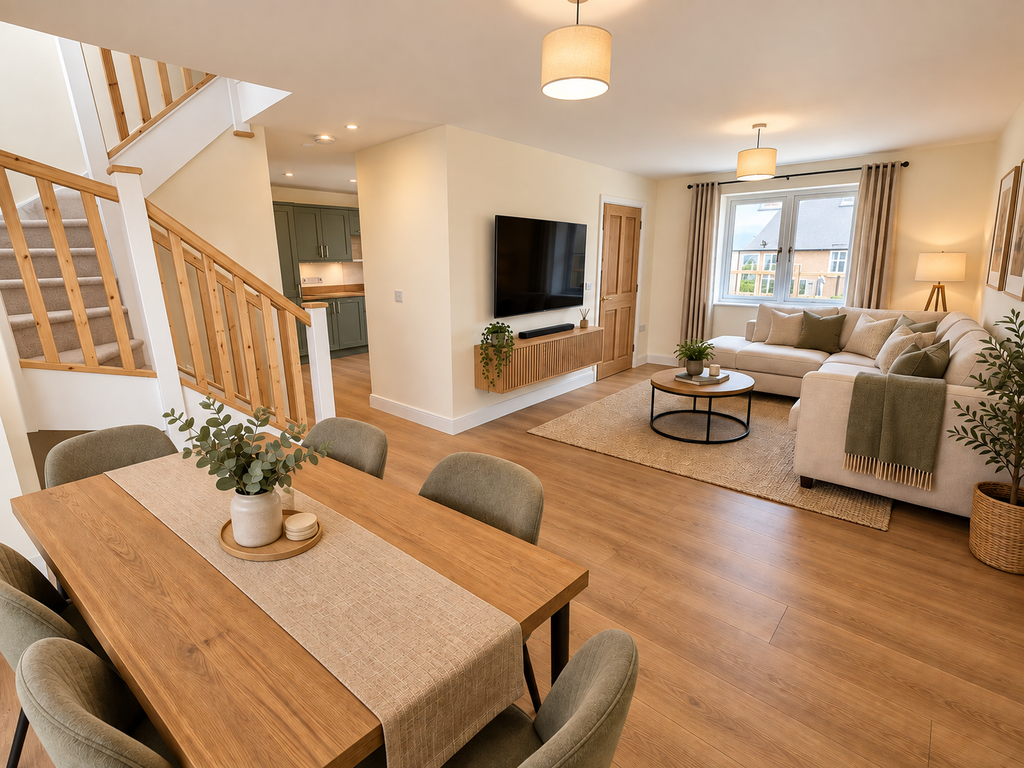 Property photo 2 of 11 Lounge/Diner-Ai Virtual Staging