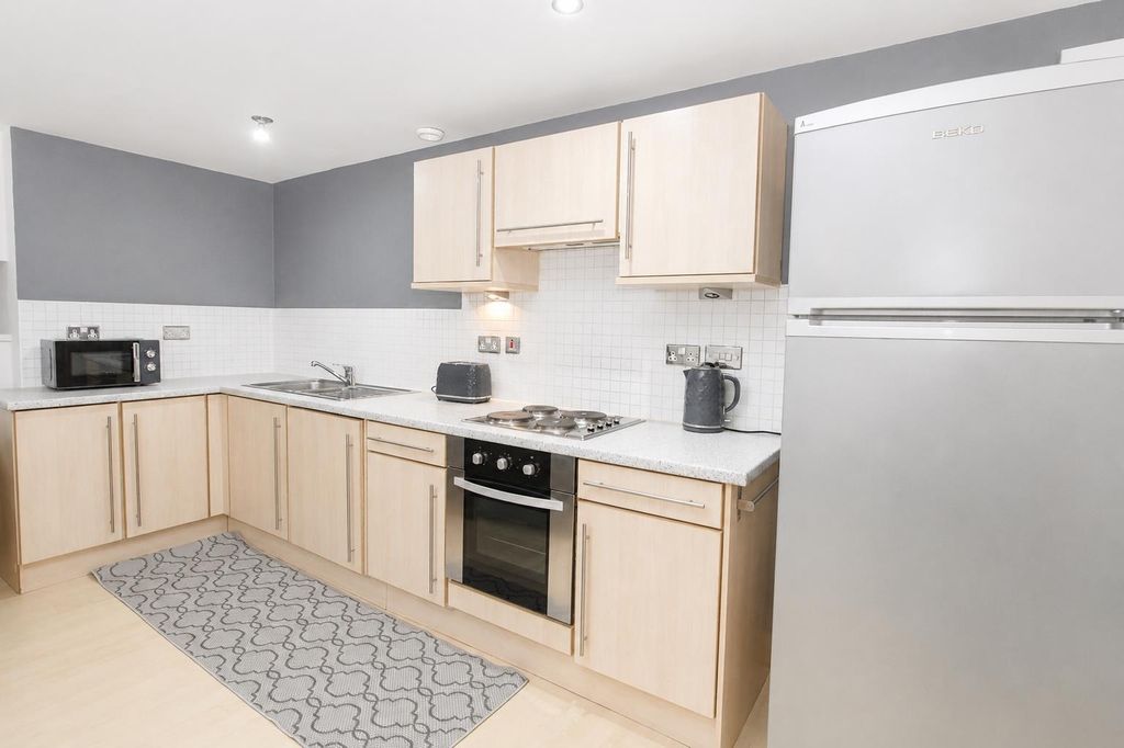 Property photo 3 of 8 Sleek Contemporary Kitchen With Modern Appliances...