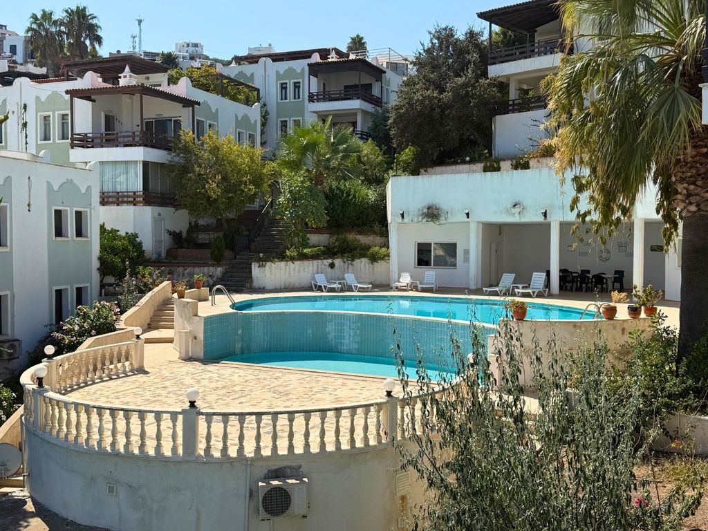 Property photo 3 of 23 Beautiful Sea View Villa For Sale In Bodrum, Gumusluk - Social Pool And Sunbathing Terrace