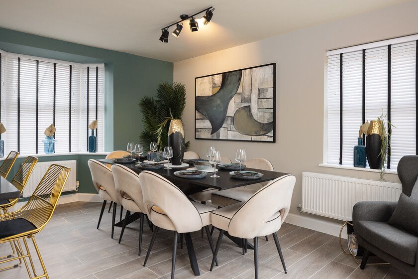 Property photo 3 of 10 Dwh Clipstone Park The Earlswood Show Home Kitchen Diner