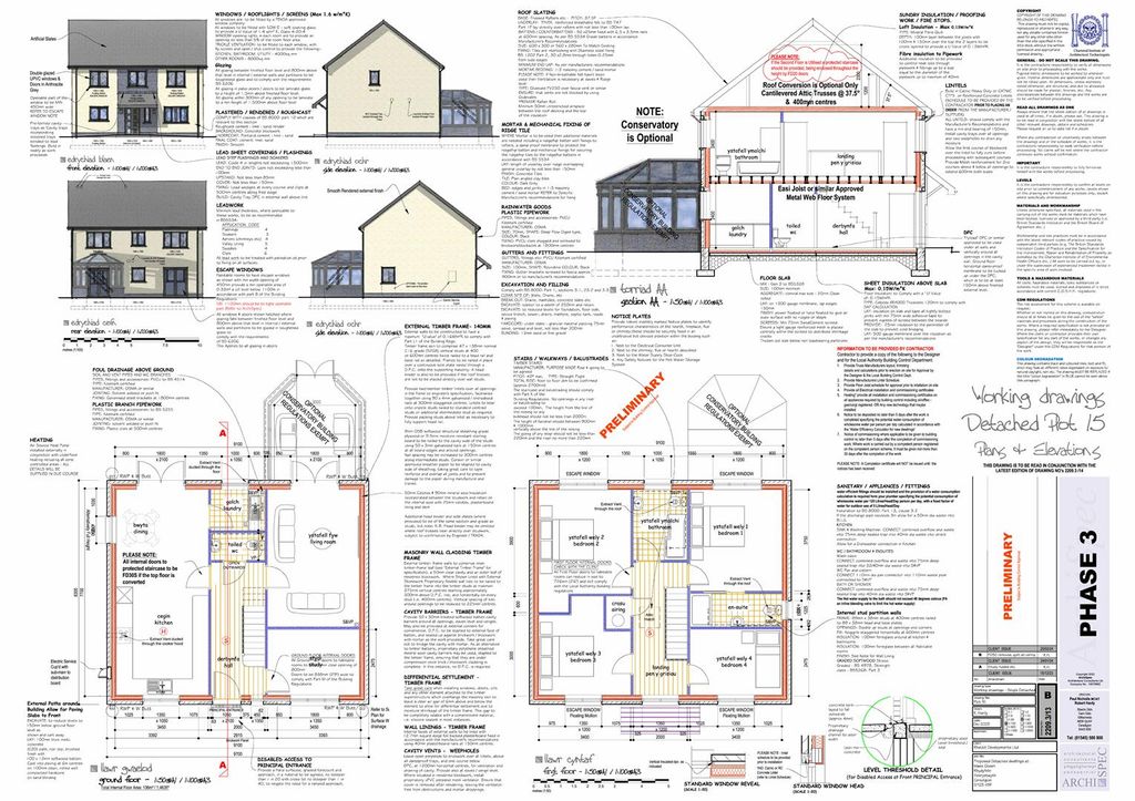 Property photo 3 of 3 2209-3-13B Plot 15 Wd Plans &amp; Elevations A1 (Half