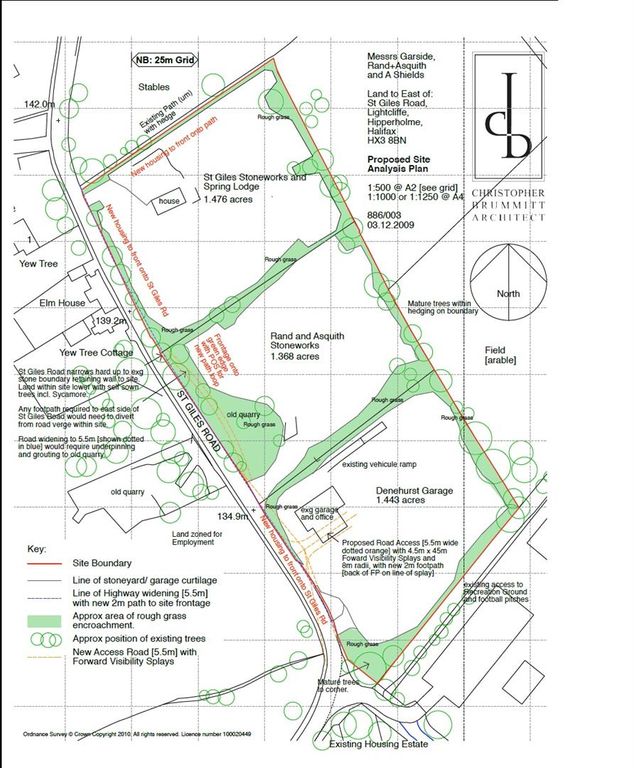 Property photo 2 of 3 Land At St Giles Rd Site Location 3 Site Plan.Jpg