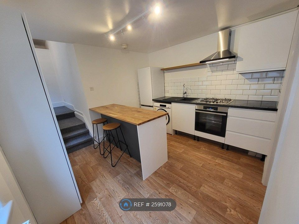 Property photo 2 of 12 Kitchen &amp; Breakfast Bar - View Into Lounge