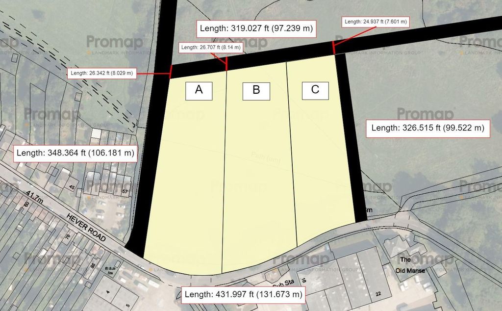 Additional image 5 of Land for salePlots A, B, C Hever Road, Edenbridge TN8