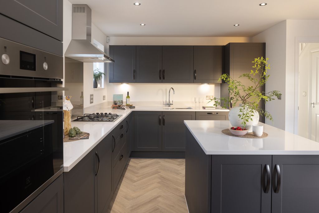 Property photo 1 of 10 Internal Shot Of The Allerthorpe Show Home Kitchen