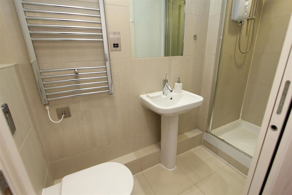Property photo 3 of 7 Modern Tiled Bathroom With Heated Towel Rail...