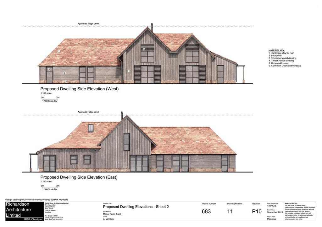 Property photo 1 of 24 Wd-2023-1328-F_Elevations_683_11_P10_Proposed Dwel