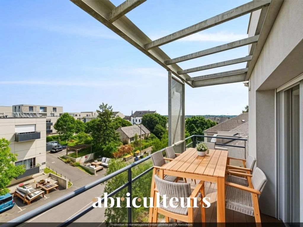Property photo 1 of 14 Modern And Bright 3-Room Apartment For Sale On Rue Théophile Guillou, Saint-Herblain (44800)