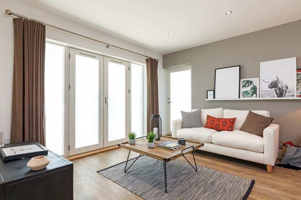 Property photo 3 of 7 The Living Area Boasts Double Doors Out To The Balcony