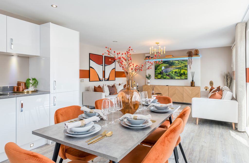 Property photo 3 of 7 Dining Space In Three Bedroom Apartment