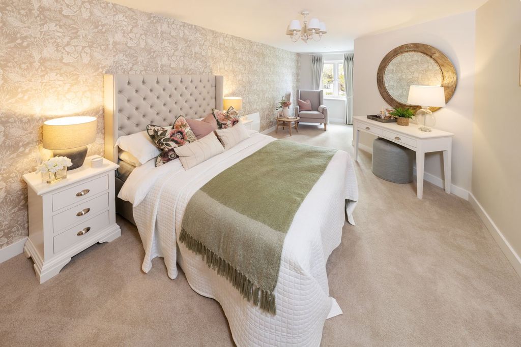 Property photo 2 of 16 Knox Court - Typical 1 Bed Apartment Bedroom