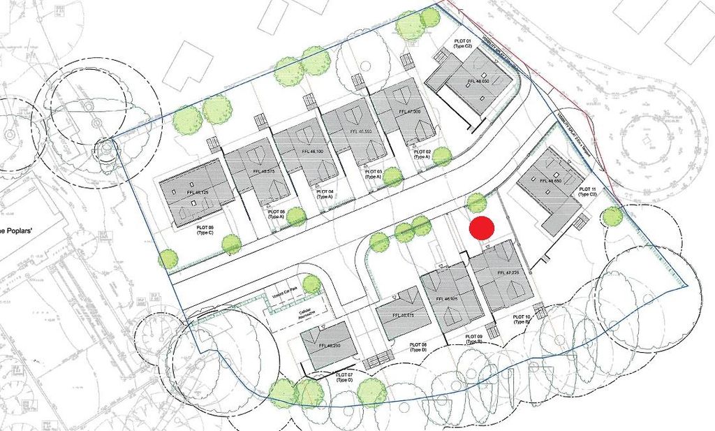 Property photo 1 of 3 Plot 10 Siteplan Cropped And Red Dotted.Jpg