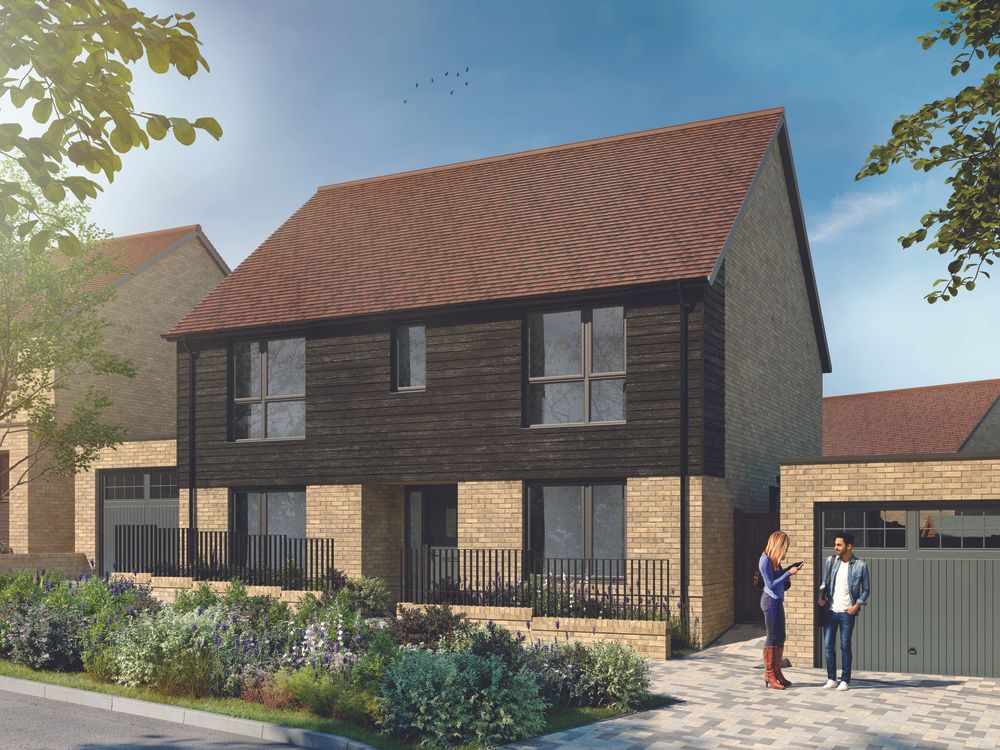 Property photo 1 of 6 External CGI Of The 4 Bedroom Hepworth Home At The Lakes