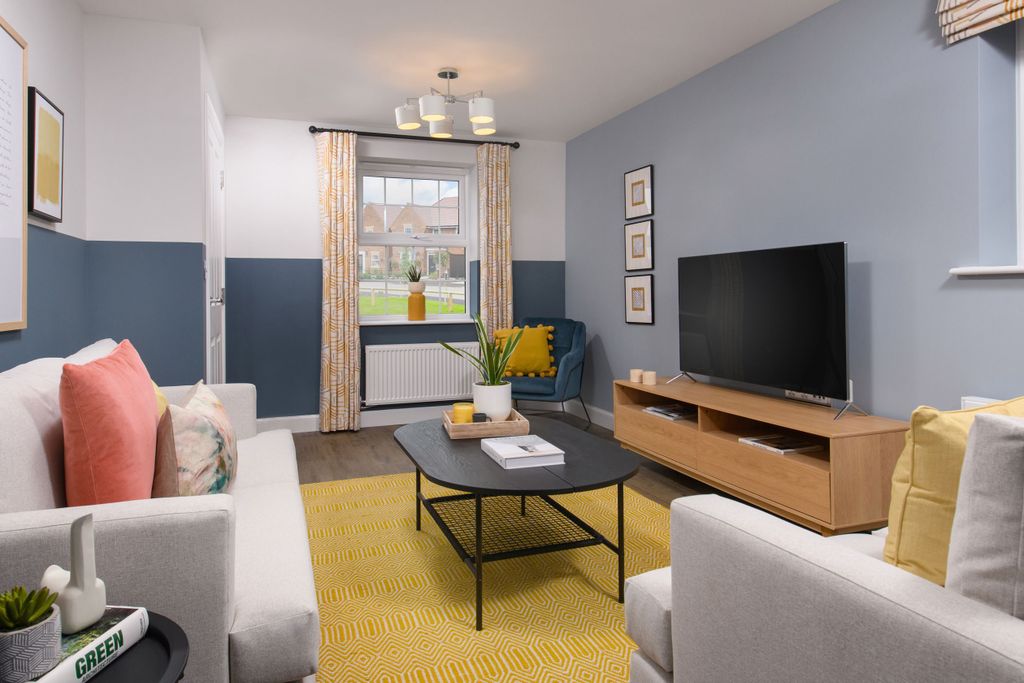 Property photo 3 of 6 Lounge In The Abbeydale 3 Bedroom Show Home
