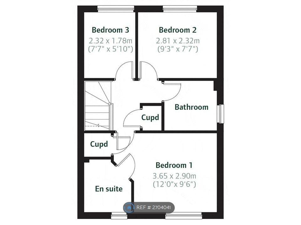 Property photo 3 of 14 Upstairs Floor Plan