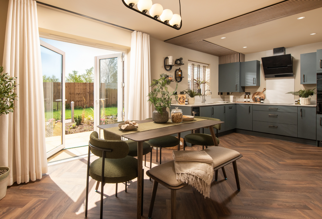 Property photo 1 of 10 Aversley Grange - Show Home - Photography - The Eltham - Kitchen Diner June 2026