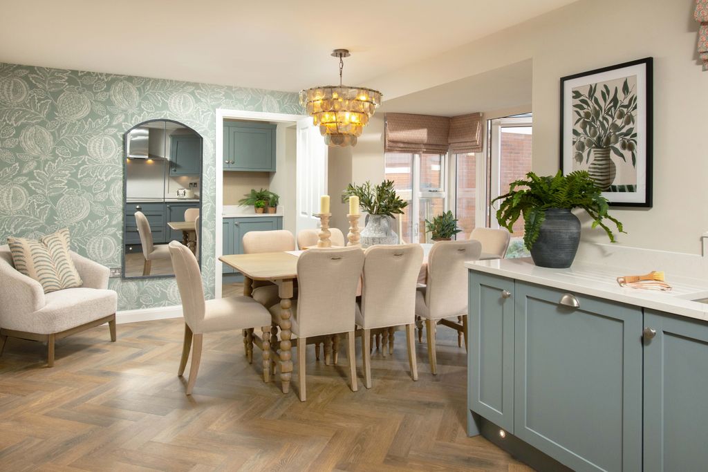 Property photo 3 of 10 Curborough Fields Culver Show Home Kitchen-Diner