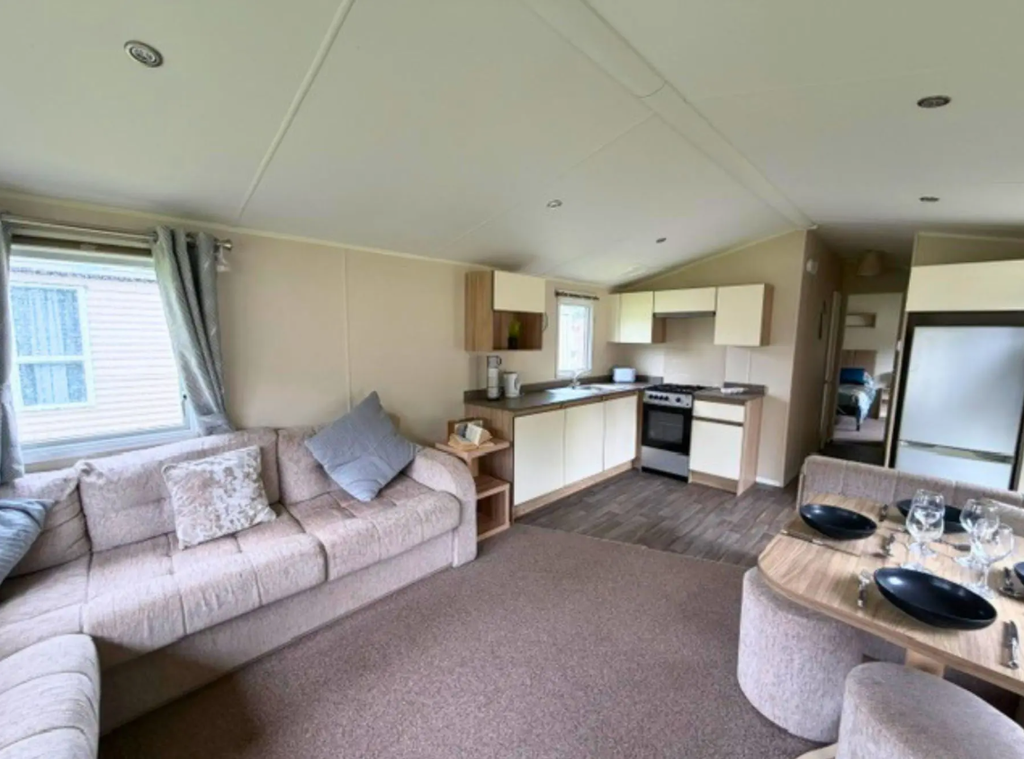 Property photo 3 of 10 Open Plan Layout In The Willerby Mistral Holiday Caravan For Sale At Ferryfields Holiday Park, Sussex