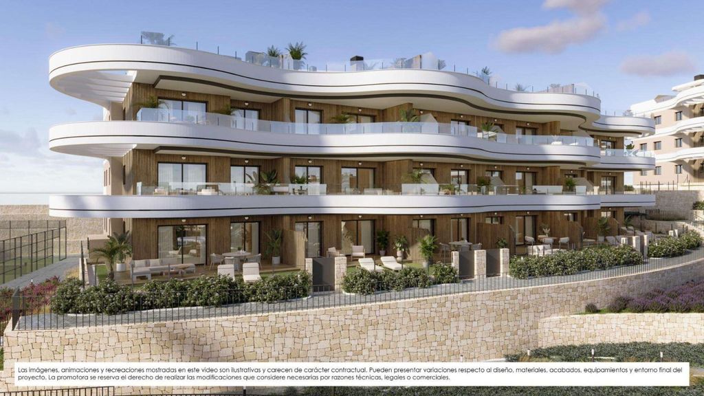 Property photo 1 of 18 New-Build Apartments For Sale In Finestrat With Sea-Views And Resort Style Amenities