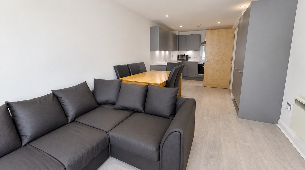 Property photo 1 of 10 Bright Minimalist Open-Plan Living Space