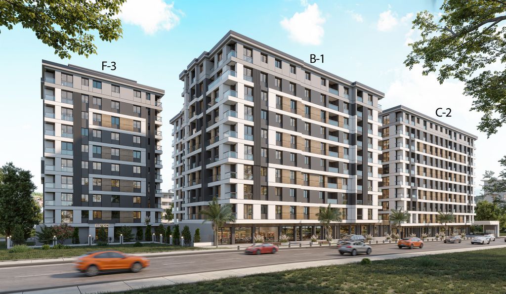 Property photo 3 of 16 Istanbul Residence Apartments For Sale - Balconies With Local Views