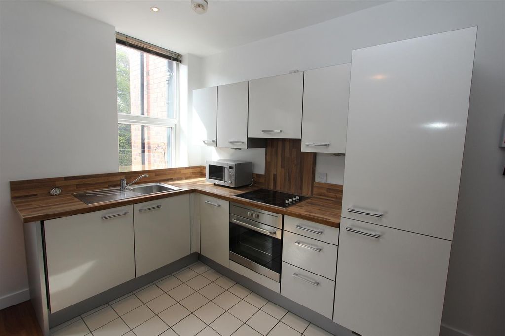 Property photo 2 of 10 Modern Bright Kitchen With Sleek White Cabinets...